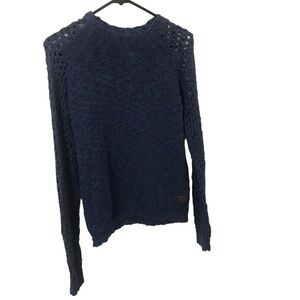 3/$15 Element dark blue knit long sleeve top